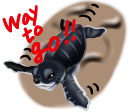 Baby of the animals sticker #12515040