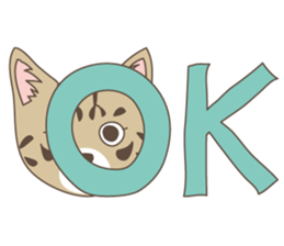 Brown tabby cat !! ver.6 sticker #12515058