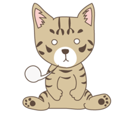 Brown tabby cat !! ver.6 sticker #12515072