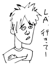 the boy. sticker #12515270