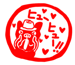 French bulldog family11 sticker #12516321