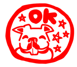 French bulldog family11 sticker #12516325