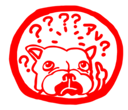 French bulldog family11 sticker #12516328