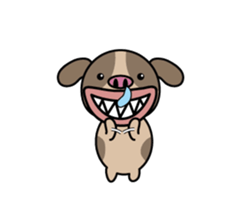 Funny Dog max sticker #12516712