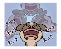 Funny Dog max sticker #12516723