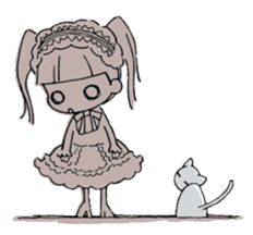 GothP and LoliP sticker #12517078