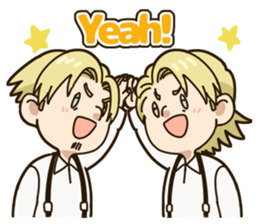 Reedus brothers & the Humorous Guys sticker #12517139