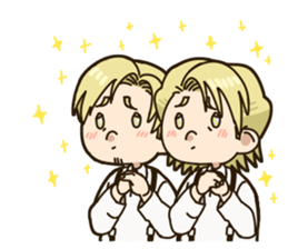 Reedus brothers & the Humorous Guys sticker #12517157