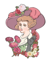 Victorian sticker sticker #12517291