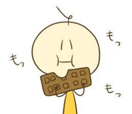 Kanako and port muffin sticker #12517565