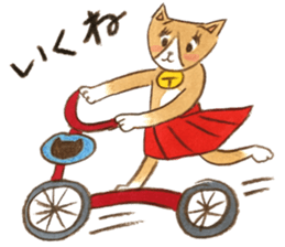 cat momo! sticker #12517750