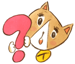 cat momo! sticker #12517756