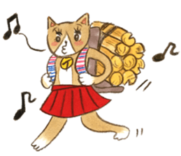 cat momo! sticker #12517759