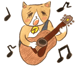 cat momo! sticker #12517768