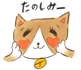 cat momo! sticker #12517774