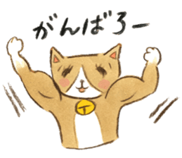 cat momo! sticker #12517776