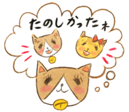 cat momo! sticker #12517778