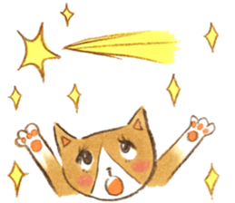 cat momo! sticker #12517780