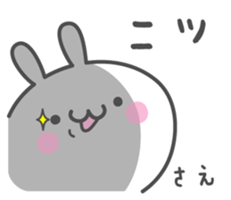 SAE's basic pack,cute rabbit sticker #12518368