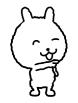 A Happy Rabbit 2 sticker #12518403