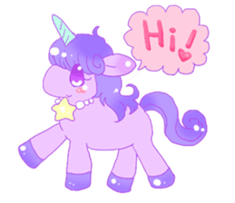 Pastel Unicorn By Aya Komuro