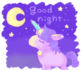 Pastel Unicorn. sticker #12518491