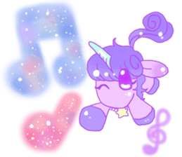 Pastel Unicorn. sticker #12518498