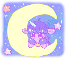 Pastel Unicorn. sticker #12518509