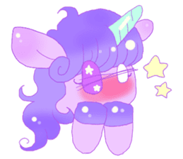 Pastel Unicorn. sticker #12518512