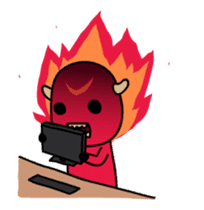 Lineage Demon sticker #12518592