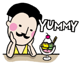 Mr. Deep V sticker #12518610