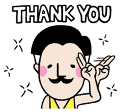 Mr. Deep V sticker #12518630