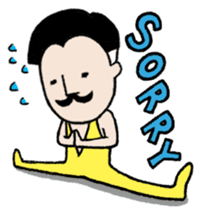 Mr. Deep V sticker #12518636