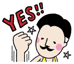 Mr. Deep V sticker #12518641