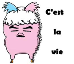 Mini Pinky Chicky sticker #12518725