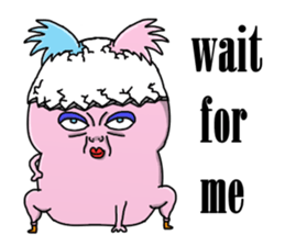 Mini Pinky Chicky sticker #12518739