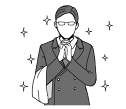 Butler to affirm all of you vol.3 sticker #12519303