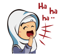 Hijab Couple sticker #12519445