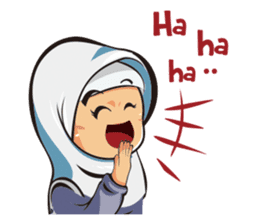 Hijab Couple sticker #12519445