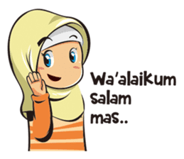 Hijab Couple sticker #12519457