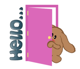 Brown Blob Pudding sticker #12519563