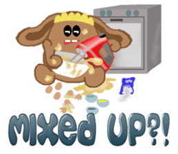 Brown Blob Pudding sticker #12519566