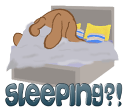 Brown Blob Pudding sticker #12519575