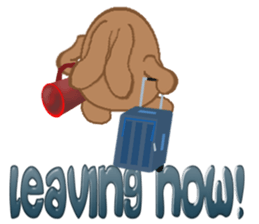 Brown Blob Pudding sticker #12519588