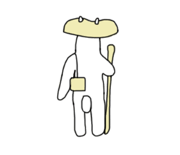 traveling Yulpaca-san sticker #12519750
