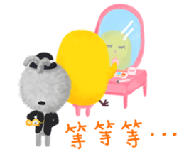 Chicken Joy's Love day sticker #12519840