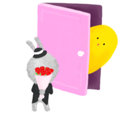Chicken Joy's Love day sticker #12519841