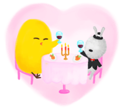 Chicken Joy's Love day sticker #12519843