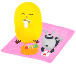 Chicken Joy's Love day sticker #12519845