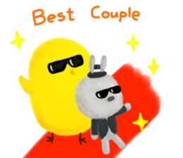 Chicken Joy's Love day sticker #12519848